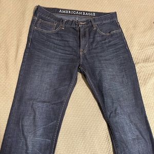 American Eagle Mens Dark Wash Denim Jeans